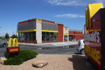 The outside of McDonald's in Fruita.