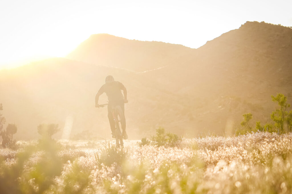 biking sustainably in Fruita