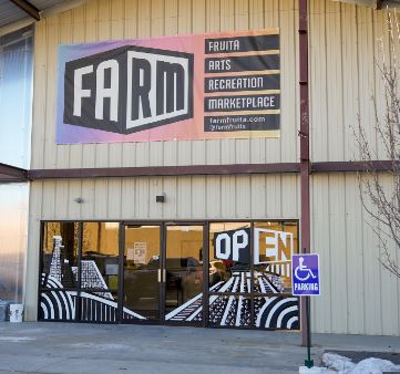 The front of the FARM in Fruita, Colorado,