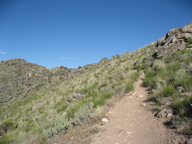 A photo of Riggs Hill in Fruita.